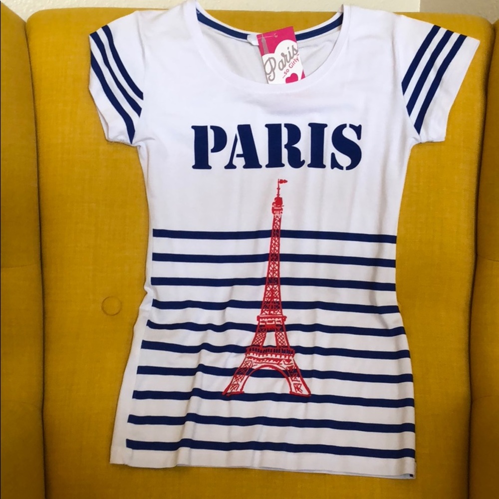Paris short sleeve tee